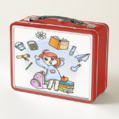 Girls Kindergarten Lunch Box (Rückseite)