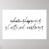 Girls Kinderzimmer oder Office Poster in Wasserfar (Vorne)