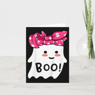 Girls Kleinkind Happy Halloween Geist mit Bandana Karte