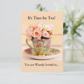 GIRLS KOMMEN GEMEINSAM INVITATION EINLADUNG (Stehend Vorderseite)