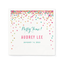 Girls Konfetti Sprinkles Geburtstagsgeschmack