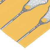 Girls Lacrosse Decor Short Table Runner Kurzer Tischläufer (Ecke)