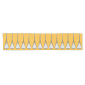 Girls Lacrosse Decor Short Table Runner Kurzer Tischläufer (Horizontal)