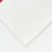 Girls Lacrosse Fleece Blanket (Ecke)