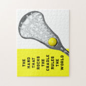 Girls Lacrosse Gift Puzzle (Vertikal)