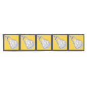 Girls Lacrosse Kurzer Tischläufer (Horizontal)