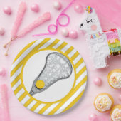 Girls Lacrosse Pappteller (Party)