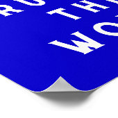 Girls Lacrosse Poster (Ecke)