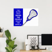 Girls Lacrosse Poster (Heimbüro)