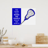 Girls Lacrosse Poster (Küche)