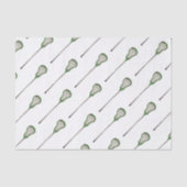 Girls Lacrosse Seidenpapier (Vorderseite)