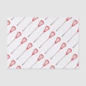 Girls Lacrosse Seidenpapier (Vorderseite)