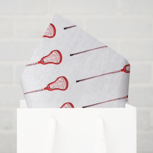 Girls Lacrosse Seidenpapier (Geschenktüte)