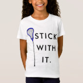 Girls Lacrosse T-Shirt (Vorderseite)