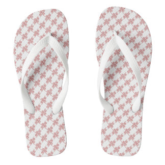 Girls Ladys Flipflops Weißer Designer Badesandalen