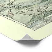 Girls & Lambs von Jessie Marion King Poster (Ecke)