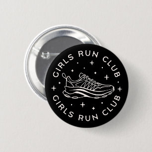 Girls laufen Club Squad Group Button