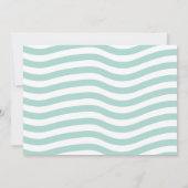 Girls Let's Dive Five 5. Pink Dolphin Sea Foto Einladung (Rückseite)