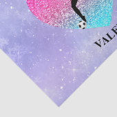 Girls Liebe Soccer Seidenpapier (Ausschnitt)