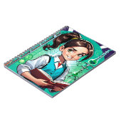 Girls Love Science! Notizblock (Linke Seite)