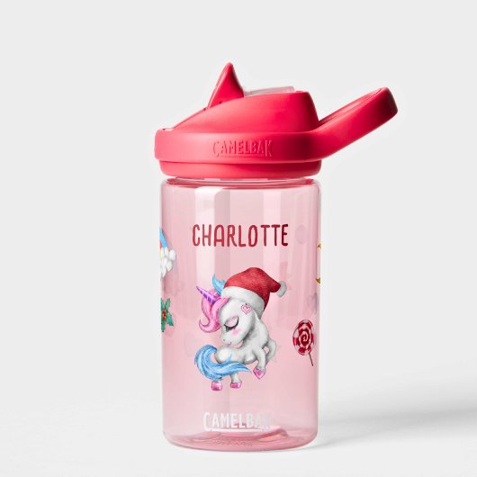 Girls Magical Unicorn Weihnachten Kinder Personali Trinkflasche