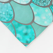 Girls Mermaid Fleece Blanket (Ecke)