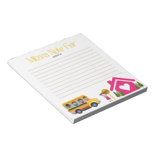 Girls Mitzva Note Notizblock (angewinkelt)