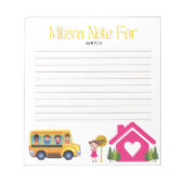 Girls Mitzva Note Notizblock (Vorderseite)