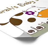 Girls/Monkey Poster/Banner Poster (Ecke)
