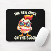 Girls New Chick On The Block Egg Hunting Easter Wo Mousepad (Mit Mouse)