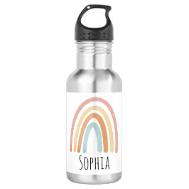 Girls Niedlich Boho Rainbow Kids School Edelstahlflasche