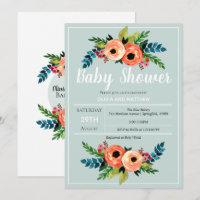 Girls Niedlich Floral Botanische Blume Kinderdusch