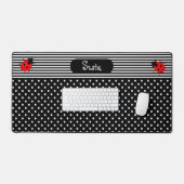 Girls Niedlich Lady Bugs Desk Matts & Pads Schreibtischunterlage (Tastatur & Maus)