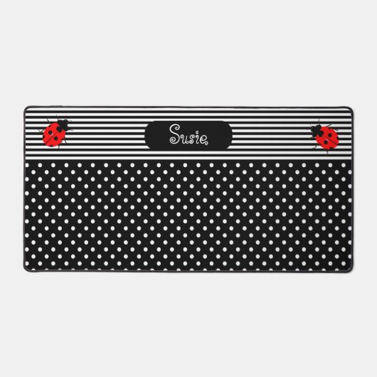 Girls Niedlich Lady Bugs Desk Matts & Pads Schreibtischunterlage (Vorderseite)