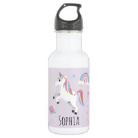 Girls Niedlich Magical Unicorn, Rainbow & Stars Ki