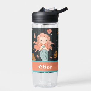 Girls Niedlich Mermaid Kinderschule Trinkflasche