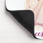 Girls Niedlich Princess Sparkle Personalisiert Mousepad (Ecke)