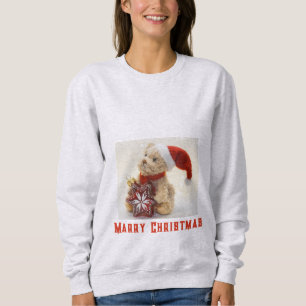 Girls Niedlich Teddy Liebe Sweatshirt