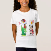 Girls' Niedlicher Ladybug-T - Shirt (Vorderseite)