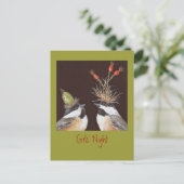 Girls-Night-Einladung Postkarte (Stehend Vorderseite)