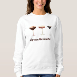 Girls Night Espresso Martini Crew Matching Sweater Sweatshirt