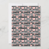 Girls Night Handgeschriebene Herz Galentinstag Einladung (Rückseite)