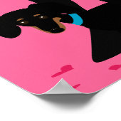 Girls Night Out - Dackel Poster (Ecke)