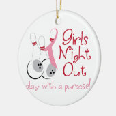 Girls Night Out Keramik Ornament (Links)