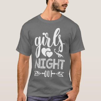 Girls Night Out Matching Verlobung Gerade verheira T-Shirt