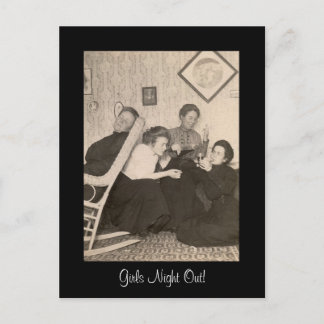 Girls-Night-Out Postcard! Postkarte