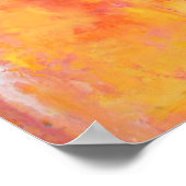 'Girl's Night Out' Rosa und Abstrakte Kunst in Ora Poster (Ecke)