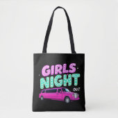 Girls Night Out - schwarz Tasche (Vorderseite)