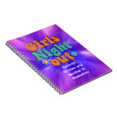 Girls Night Out Stories und Quotes Notizblock (Rechte Seite)