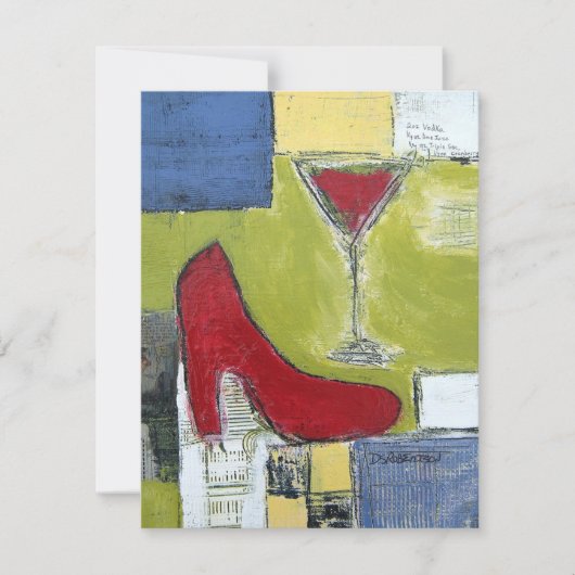 Girls Night Party Einladung (Vorderseite)